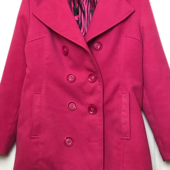 Rue21 Pink Peacoat - Picture 2 of 5